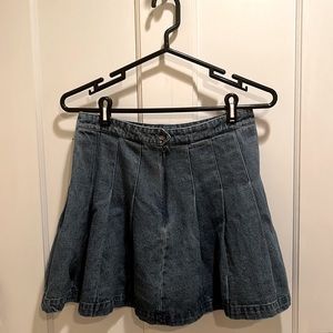 Blue Denim Skirt